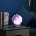 Настольный сенсорный светильник – ночник Луна Magic 3D RGB Moon Light с пультом