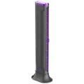 Настольный вентилятор F3 Tower Fan аккумуляторный • Портативный башенный вентилятор F3 Tower Fan с 3 скоростями, автоповоротом и USB-зарядкой