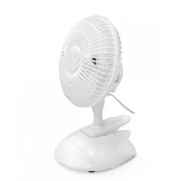 Настольный вентилятор бытовой Wimpex 2в1 WX-601 с прищепкой для удобной установки, 2 скорости