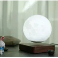Настольный магнитный светильник Magnetic Moon Light ∙ Левитирующая магнитная сенсорная 3D лампа – ночник Луна