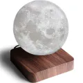 Настольный магнитный светильник Magnetic Moon Light ∙ Левитирующая магнитная сенсорная 3D лампа – ночник Луна