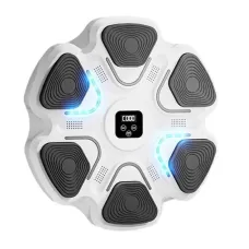 Настенный боксерский тренажер • Музыкальная боксерская мишень-тренажер с подсветкой 38 см