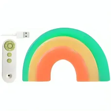 Ночник декоративный для спальни и детской гибкий USB Радуга • Настенный декоративный неоновый светильник-ночник Радуга Ночник декоративный для спальни и детской гибкий USB Радуга • Настенный декоративный неоновый светильник-ночник Радуга