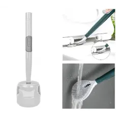 Настенный силиконовый ершик Nordic Wind Щетка – ерш для унитаза с гибкой лопаткой