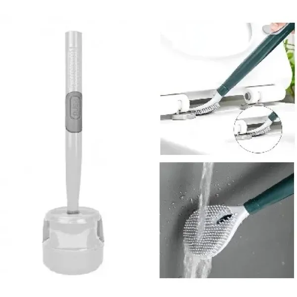 Настенный силиконовый ершик Nordic Wind Щетка – ерш для унитаза с гибкой лопаткой