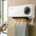 Настенный тепловентилятор DOMOTEC MS-5963 2000 Вт белый • Керамический обогреватель DOMOTEC MS-5963 с сушилкой для полотенец, пультом, термостатом и таймером для дома и офиса