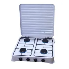 Настольная газовая плита Rainberg RB-004 ∙ Газовая плитка – таганок на 4 конфорки