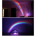 Ночник - проектор Радуга RGB Lucky Rainbow · Светильник с проекцией радуги