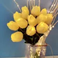 Ночник с тюльпанами KAR282 Flower Light • Декоративный LED светильник KAR282 букет тюльпанов на батарейках с теплым светом