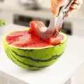 Нож для нарезки арбуза и дыни дольками Watermelon Slicer Angureiio PR1