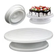 Вращающаяся подставка для декорирования торта Cake Turntable, 28 cм