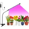 Одинарная гибкая фитолампа для растений с таймером ∙ Регулируемая яркость ∙ 15Вт