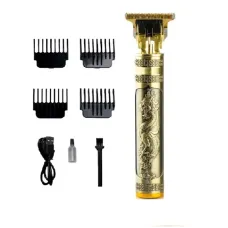 Машинка окантовочная для стрижки волос MAXTOP T9 ∙ Мужской триммер для бороды и усов аккумуляторный с насадками R-429