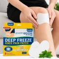 Охлаждающий пластырь для коленей Royal Prestige Paingone Easy Deep Freeze 6 шт • Пластырь для суставов Royal Prestige Paingone Easy Knee Pain Patch с ментолом и камфорой