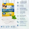 Охлаждающий пластырь для коленей Royal Prestige Paingone Easy Deep Freeze 6 шт • Пластырь для суставов Royal Prestige Paingone Easy Knee Pain Patch с ментолом и камфорой
