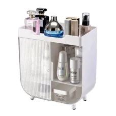 Органайзер для косметики · Шкафчик для хранения косметики · Кейс косметический белый W-8