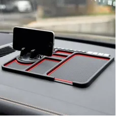 Органайзер для приборной панели авто · Антискользящий липкий коврик для мобильного телефона и аксессуаров