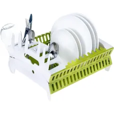 Органайзер – сушилка Collapsible Dish Rack ∙ Складная кухонная подставка для сушки посуды