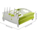 Органайзер – сушилка Collapsible Dish Rack ∙ Складная кухонная подставка для сушки посуды