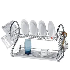 Органайзер - сушка для посуды сушилка из нержавеющией стали BN-004