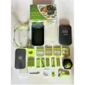 Овощерезка мультислайсер AND1536 Vegetable Cutter • Ручной измельчитель для овощей, фруктов, салатов и домашней нарезки