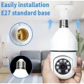 Панорамная IP камера-лампочка видеонаблюдения Y6 PTZ Wi-Fi с ночным видением и управлением со смарфона