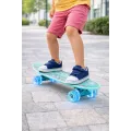 Пенниборд со светящейся доской • Детский и подростковый penny board со светящимися колесами для прогулок и активного катания