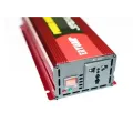 Преобразователь напряжения 2600W 12V в 220V с чистой синусоидой и LCD-дисплеем • Инвертор для аккумулятора, дома, авто и резервного питания