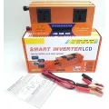 Преобразователь напряжения LCD SMART 3000W 12V/24V в 220V • Автомобильный инвертор с дисплеем для дома, авто и резервного питания