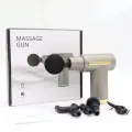 Перкуссионный массажер для шеи головы и ног Massage Gun XL-1011 • Электрический массажный пистолет