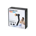 Перкусійний масажер MASSAGE GUN TV-SH-11 • Масажний пістолет для м'язів тіла, спини, рук і ніг для домашнього масажу