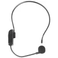 Петличный микрофон WIRELESS FM RADIO E020 ∙ Наголовная петличка для смартфонов, камеры, компьютера ∙ 3,5 mm jack ∙ AUX ∙ Чистый звук