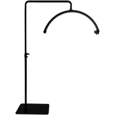 Напольная LED лампа F-700D на колесах для салона красоты • Светодиодная лампа для косметолога, мастера маникюра, бровиста, лешмейкера и визажиста