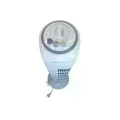 Колонный напольный вентилятор DOMOTEC MS-1627 White Tower Fan с таймером и поворотом • Башенный вентилятор 45 Вт на 3 скорости для дома и офиса