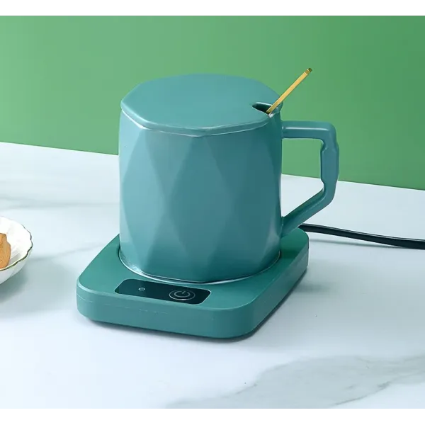 Подставка для чашки с постоянной температурой 55° Теплый коврик для подогрева чая, кофе, детского питания