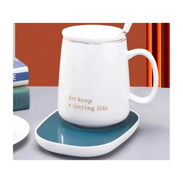 Подставка для чашки с постоянной температурой 55° Теплый коврик для подогрева чая, кофе, детского питания