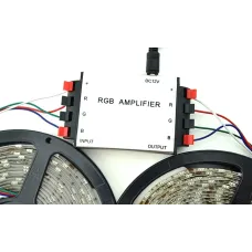 Усилитель мощности напряжения RGB для светодиодной ленты AMPLIFIER XM-01
