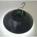 Підвісний LED-ліхтар SSP-09/LY11A • Акумуляторна кемпінгова лампа SSP-09/LY11A з USB Type-C, гачком і 2 режимами освітлення
