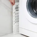 Подвесная складная корзина для белья Grand laundry basket в ванную комнату с ручкой и крючками