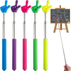 Пикми палочка в виде пальца для учебы и работы • Телескопическая многофункциональная выдвижная указка в виде руки