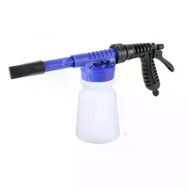 Пистолет-распылитель для мойки автомобиля CAR WASH ROCKET • Пенная насадка на садовый шланг для мытья авто, окон, плитки, мебели и двора