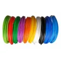 Pla пластик для 3D ручки, 10 цветов по 10 метров ∙ Набор цветных картриджей для 3D ручки, 100 м