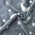 Плед светящийся в темноте Magic Blanket • Мягкое одеяло 100×150 см со светящимся рисунком для детей, подростков и уютного отдыха