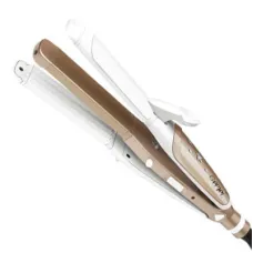 Плойка стайлер с алюминиевым покрытием | Гофре | Щипцы | Утюжок выпрямитель 3 в 1 GEMEI GM-1960 CG24 PR4