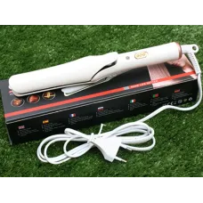 Плойка Выпрямитель для волос с керамическим покрытием | Профессиональная укладка | Утюжок GEMEI GM-2956 CG24