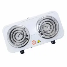 Плита электрическая настольная Crownberg CB-3744 двухконфорочная спиральная 2000 Вт