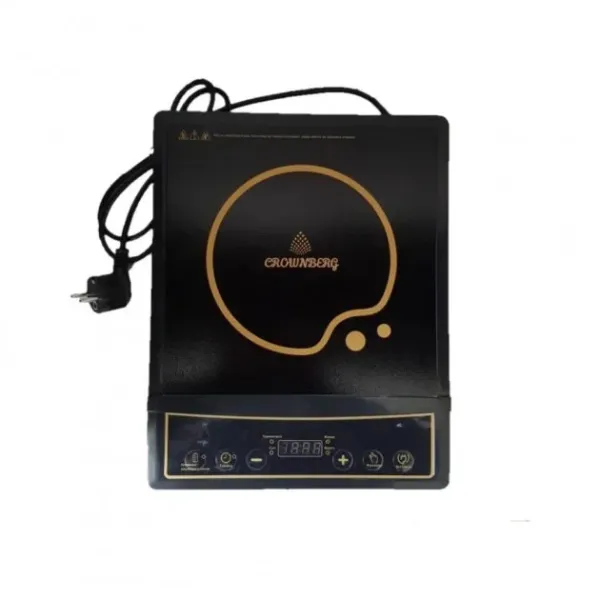 Плита индукционная электрическая Crownberg CB 1323 настольная электроплита 2000 Вт