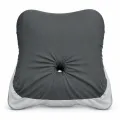Подушка Memory Foam VEN-1902 41×48×23 см • Ортопедична подушка VEN-1902 для сну на животі, підтримки спини, попереку та ніг
