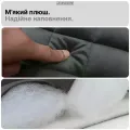 Подушка на сиденье автомобиля XL-2015 черная • Универсальный коврик-подушка XL-2015 на автомобильное сиденье для защиты и повседневного использования