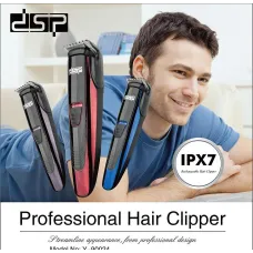 Полупрофессиональная беспроводная машинка для стрижки волос,лезвие из нержавеющей стали dsp F-90024 CG21 PR4